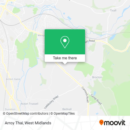 Arroy Thai map