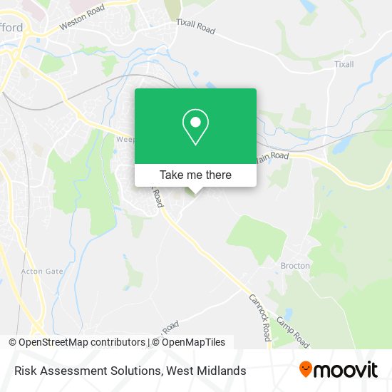 Risk Assessment Solutions map