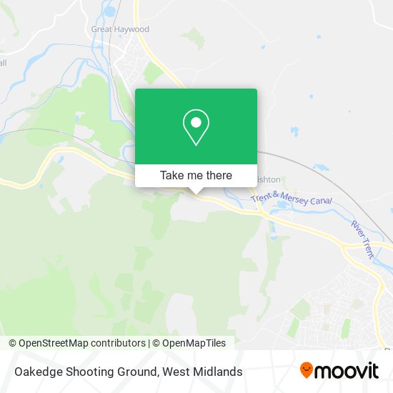 Oakedge Shooting Ground map