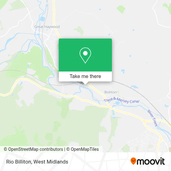 Rio Billiton map