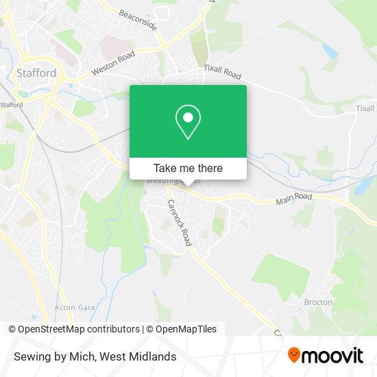 Sewing by Mich map