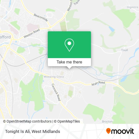 Tonight Is Ali map