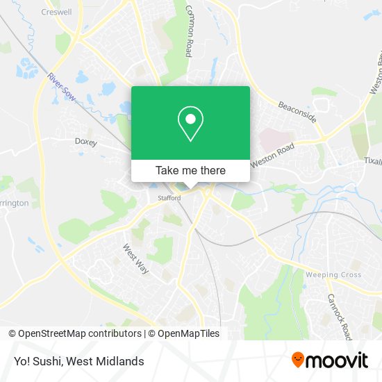 Yo! Sushi map