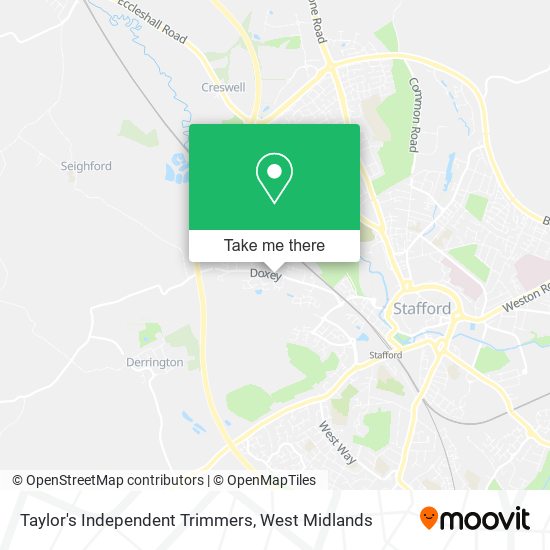 Taylor's Independent Trimmers map