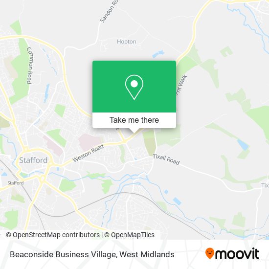 Beaconside Business Village map