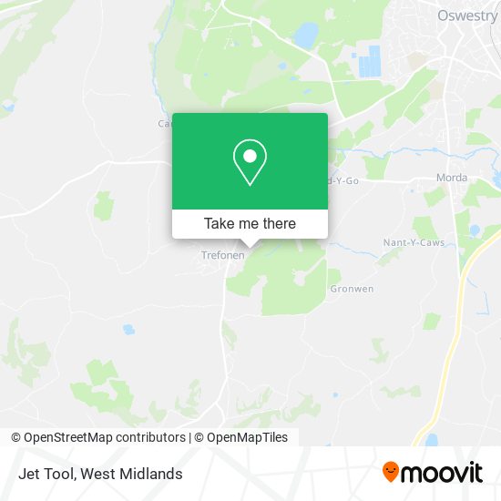 Jet Tool map