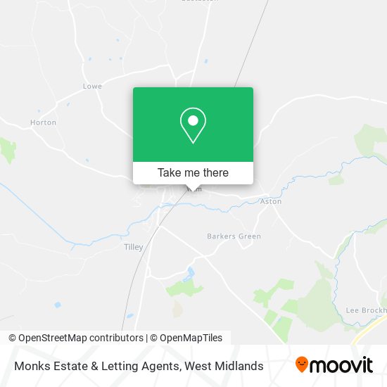 Monks Estate & Letting Agents map