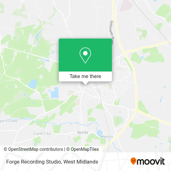 Forge Recording Studio map