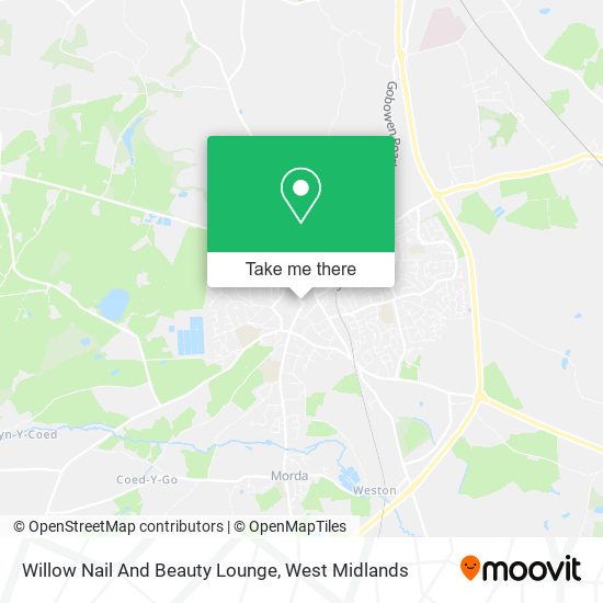Willow Nail And Beauty Lounge map