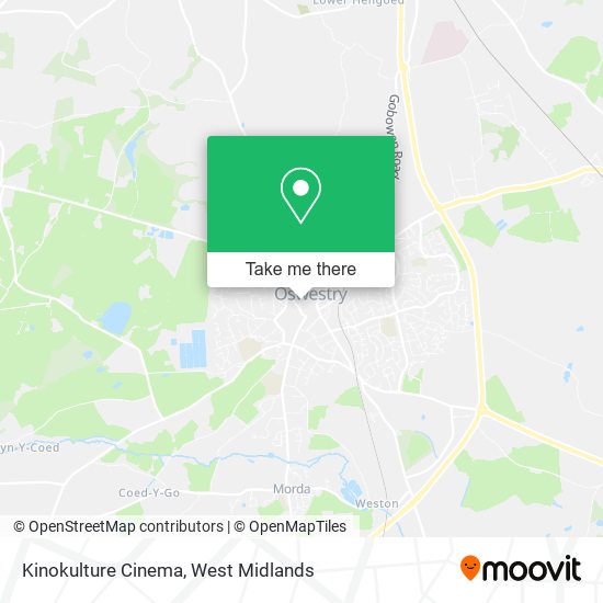 Kinokulture Cinema map