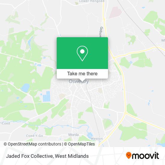 Jaded Fox Collective map
