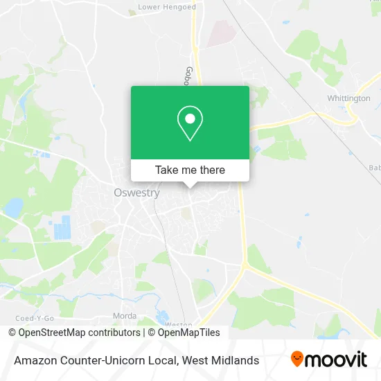 Amazon Counter-Unicorn Local map