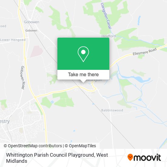 Whittington Parish Council Playground map