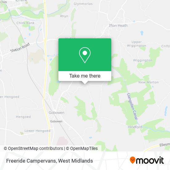 Freeride Campervans map