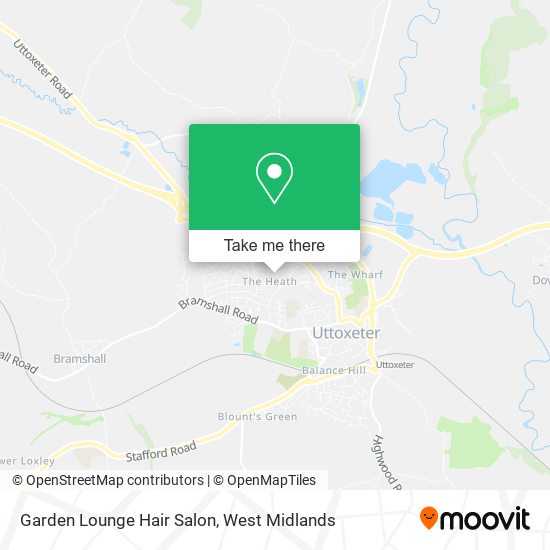 Garden Lounge Hair Salon map