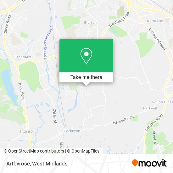 Artbyrose map