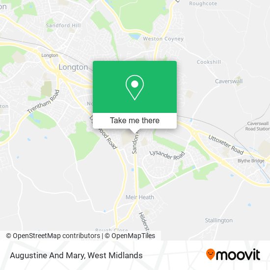 Augustine And Mary map