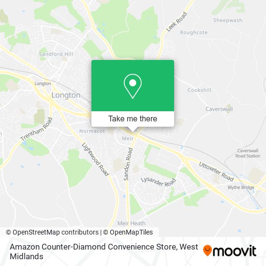 Amazon Counter-Diamond Convenience Store map