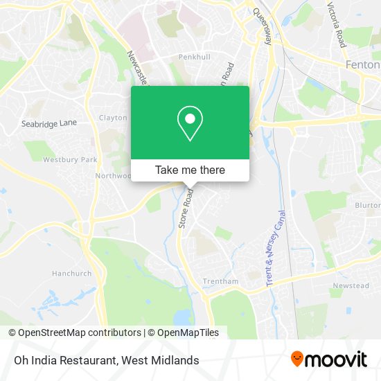 Oh India Restaurant map