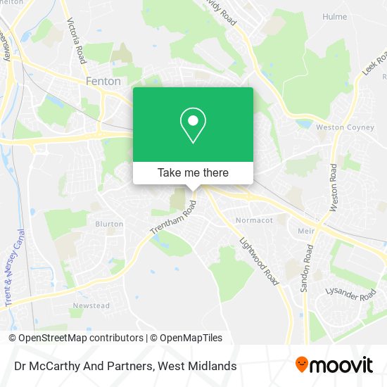 Dr McCarthy And Partners map