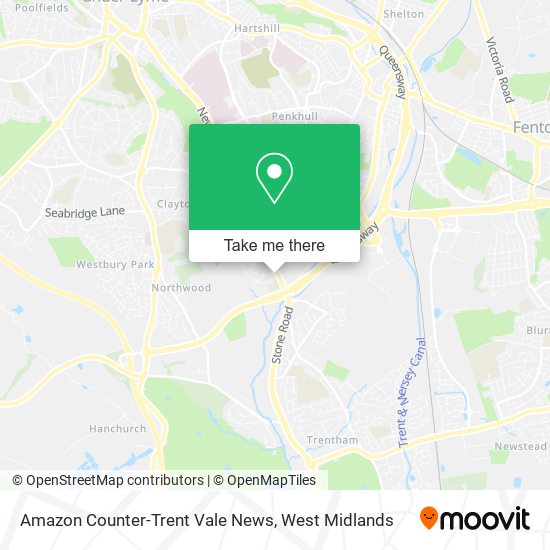 Amazon Counter-Trent Vale News map