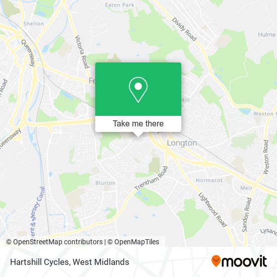 Hartshill Cycles map