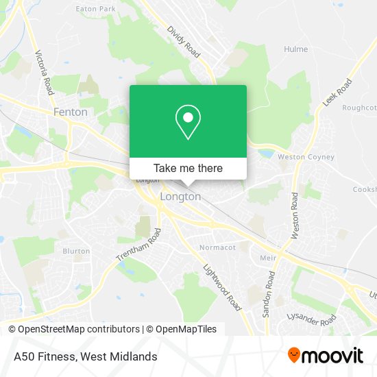 A50 Fitness map