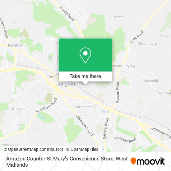 Amazon Counter-St Mary's Convenience Store map