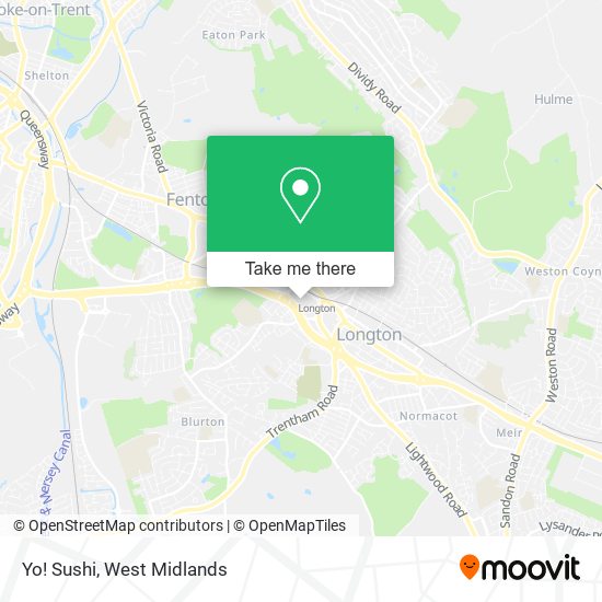 Yo! Sushi map