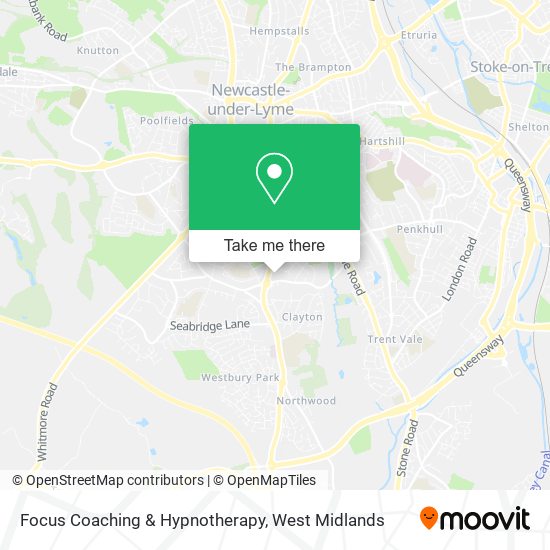 Focus Coaching & Hypnotherapy map