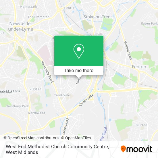 West End Methodist Church Community Centre map
