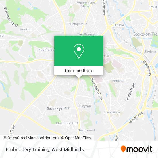 Embroidery Training map