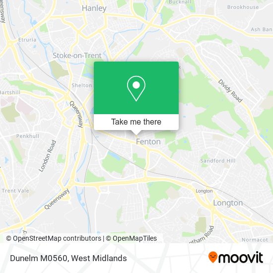 Dunelm M0560 map
