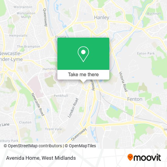 Avenida Home map