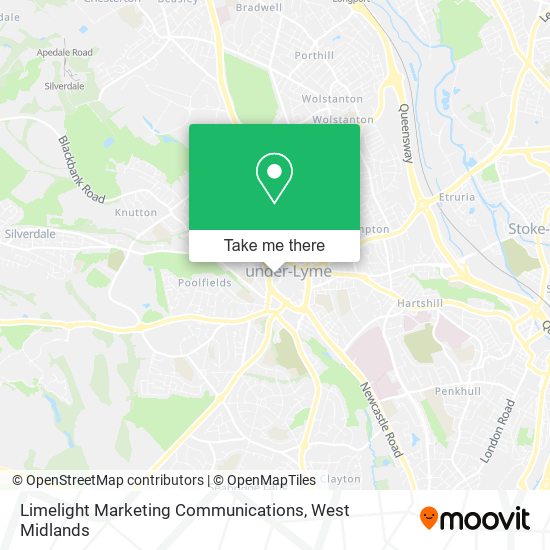Limelight Marketing Communications map