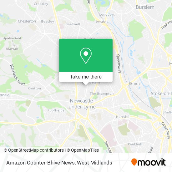 Amazon Counter-Bhive News map