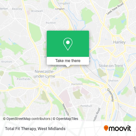 Total Fit Therapy map