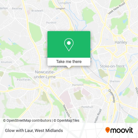 Glow with Laur map