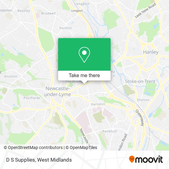 D S Supplies map