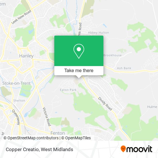 Copper Creatio map