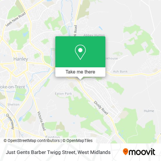 Just Gents Barber Twigg Street map