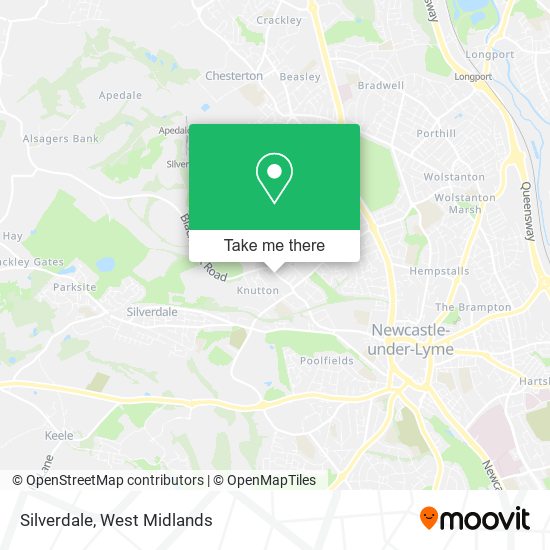 Silverdale map