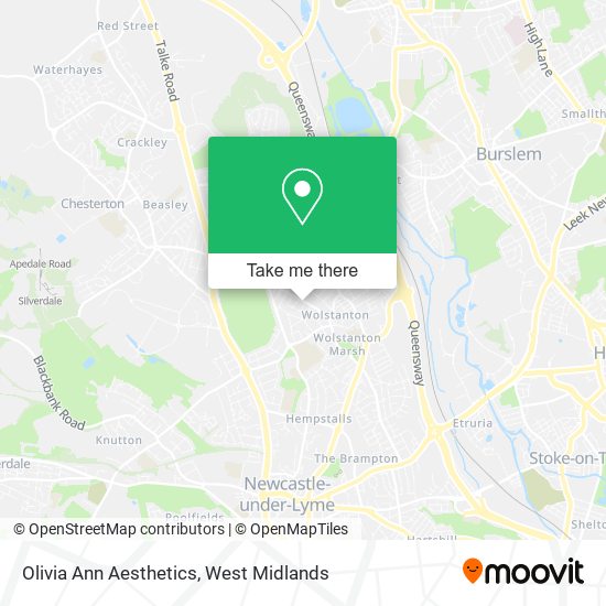 Olivia Ann Aesthetics map