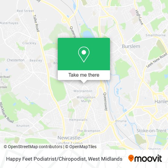 Happy Feet Podiatrist / Chiropodist map