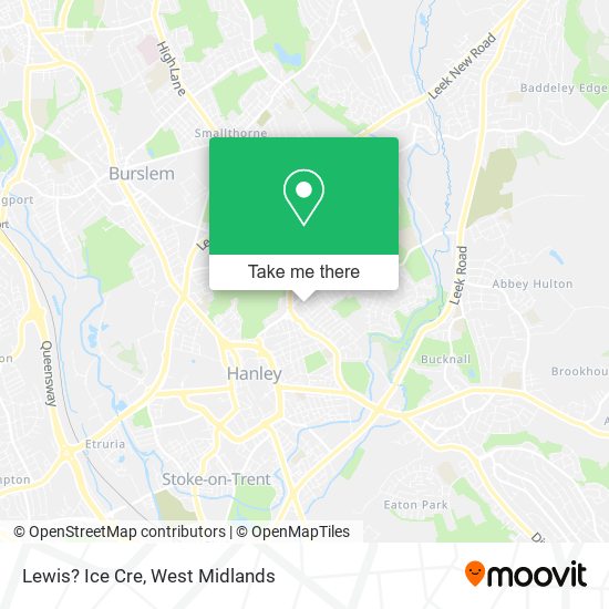 Lewis? Ice Cre map