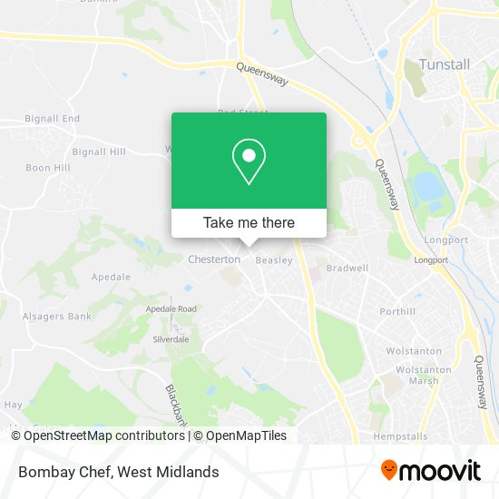 Bombay Chef map