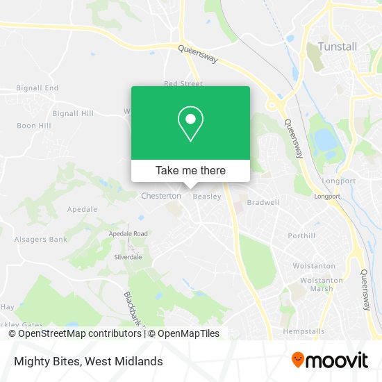 Mighty Bites map