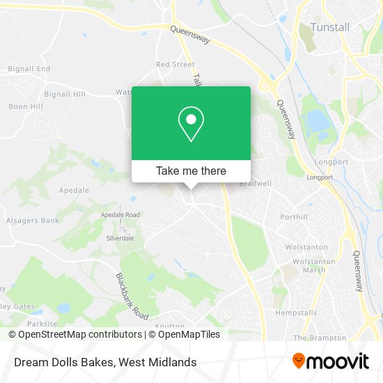 Dream Dolls Bakes map