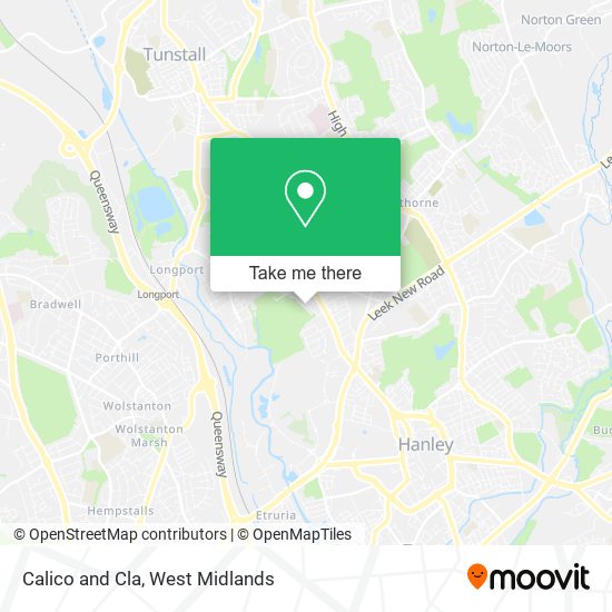 Calico and Cla map