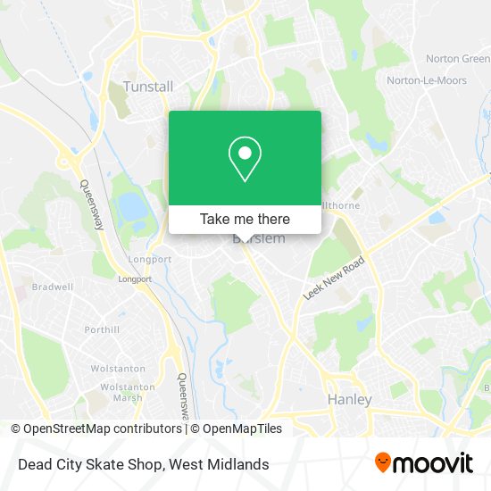 Dead City Skate Shop map